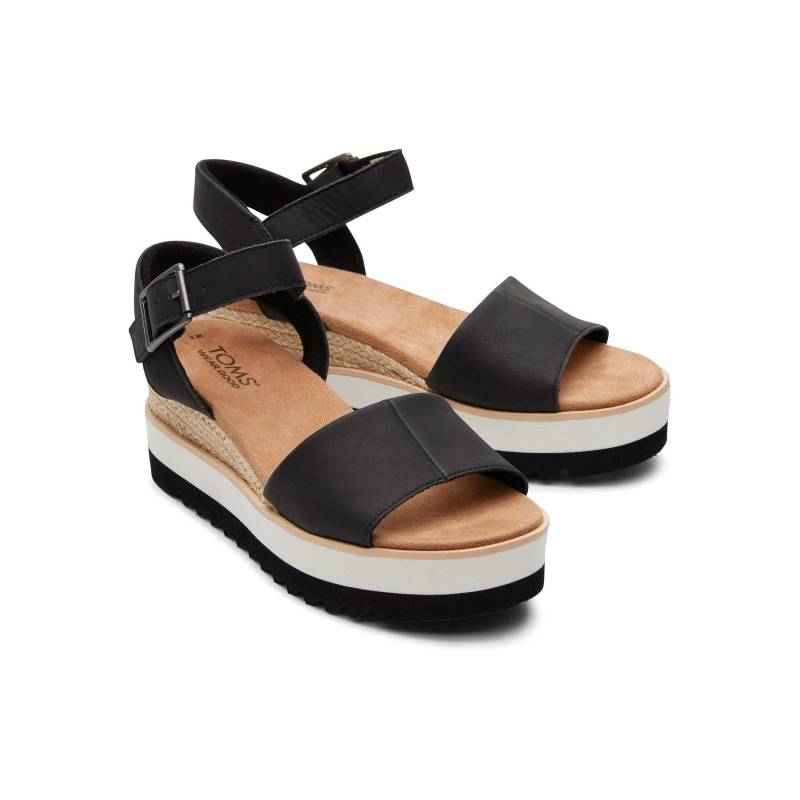 Keilsandalen Aus Leder Für Frauen Diana Damen  38.5 von TOMS