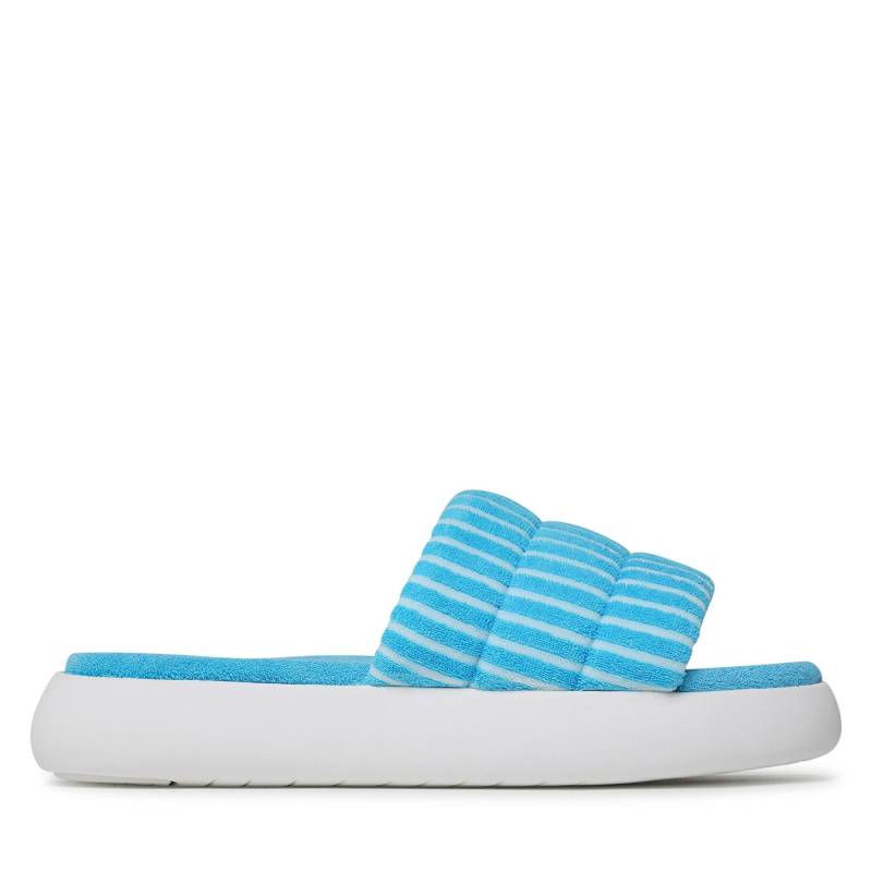 Pantoletten Toms Alpargata Mallow Slide 10019704 Blau von TOMS