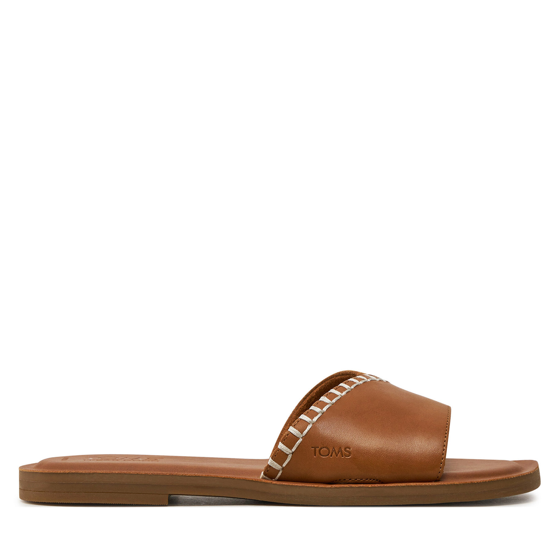 Pantoletten Toms Shea 10020819 Braun von TOMS