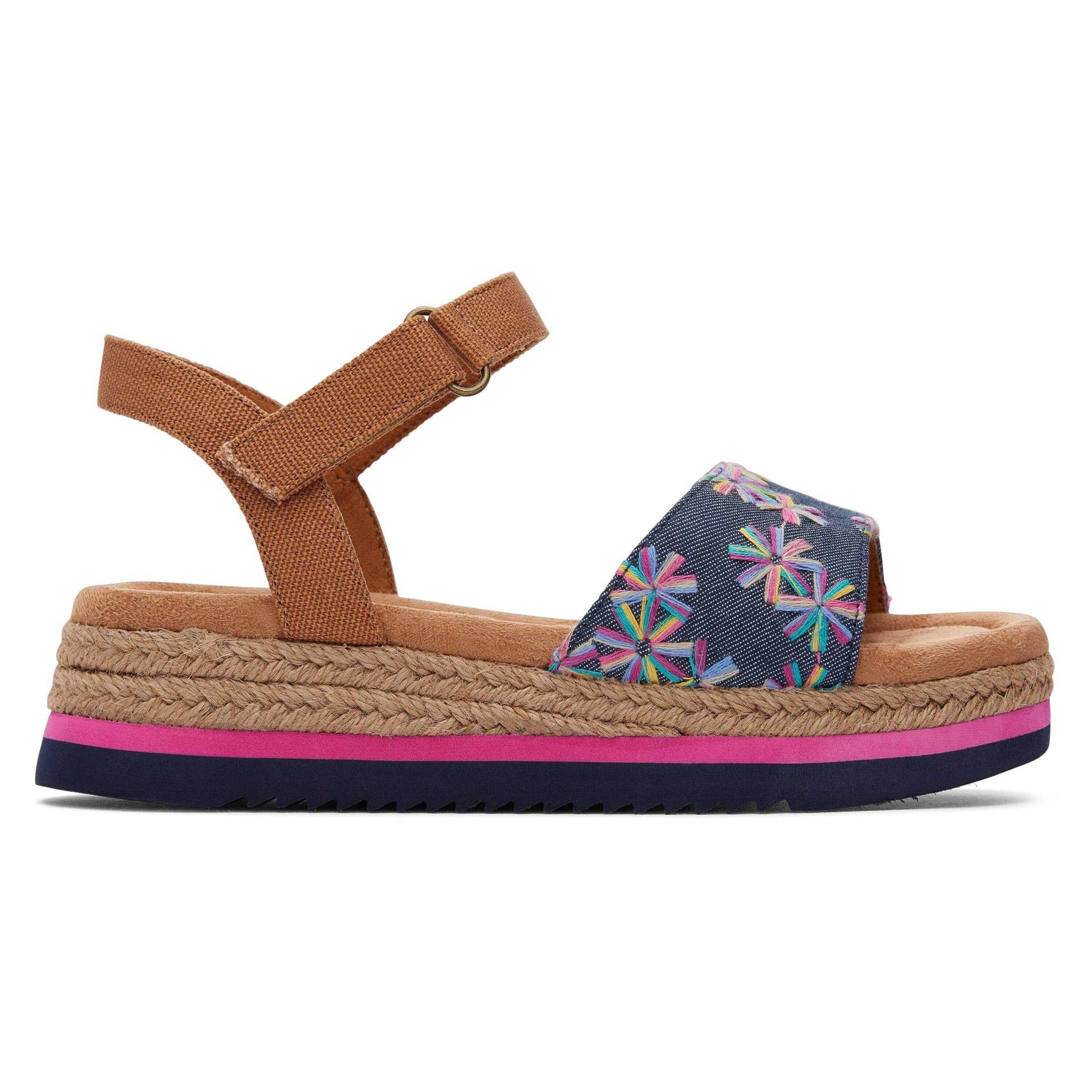 Sandalen Mit Blumenmuster, Mädchen Diana Unisex  30 von TOMS