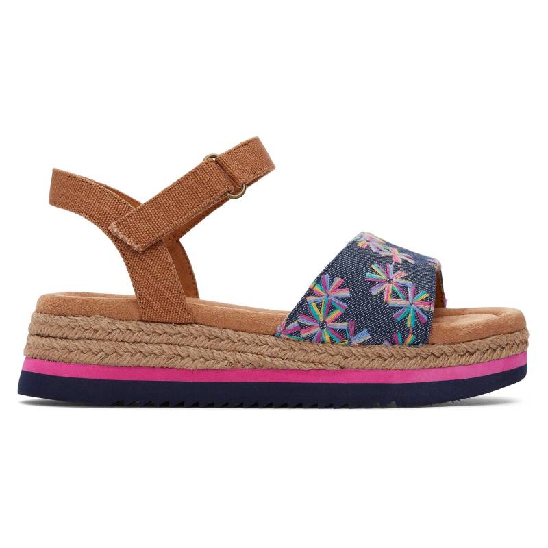 Sandalen Mit Blumenmuster, Mädchen Diana Unisex  31 von TOMS