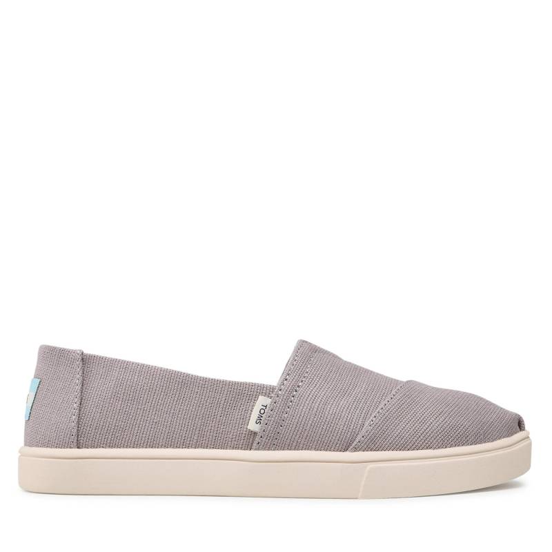 Sneakers aus Stoff Toms Alpargata 10013492 Grau von TOMS