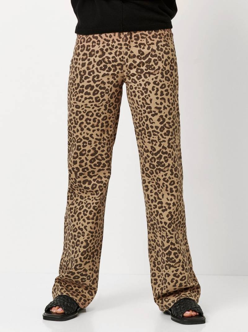 TONI Straight-Jeans »Ella«, mit Leo-Print von TONI