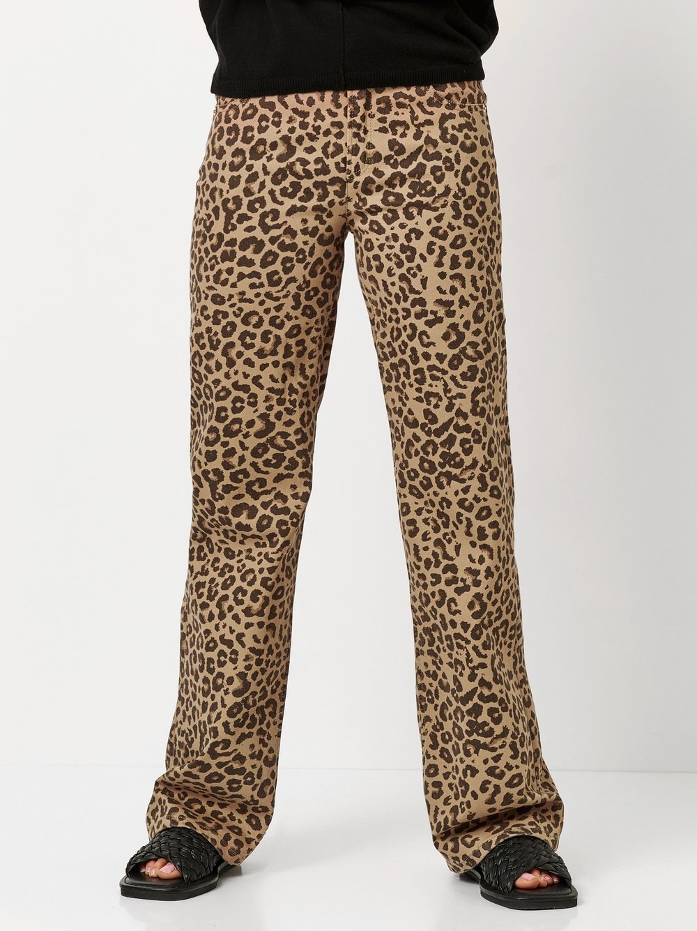 TONI Straight-Jeans »Ella«, mit Leo-Print von TONI