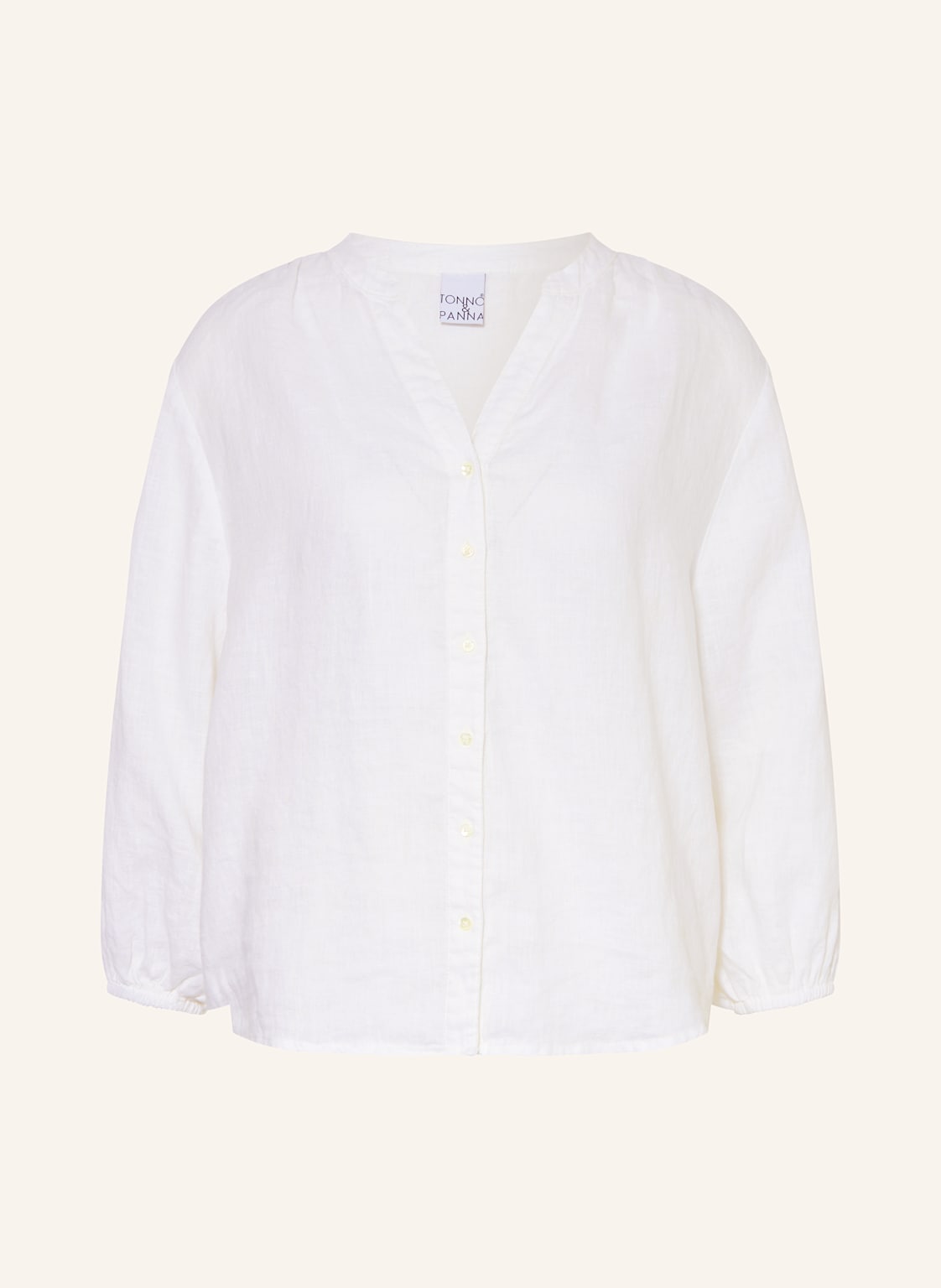 Tonno & Panna Leinenbluse weiss Tonno & Panna Leinenbluse weiss von TONNO & PANNA