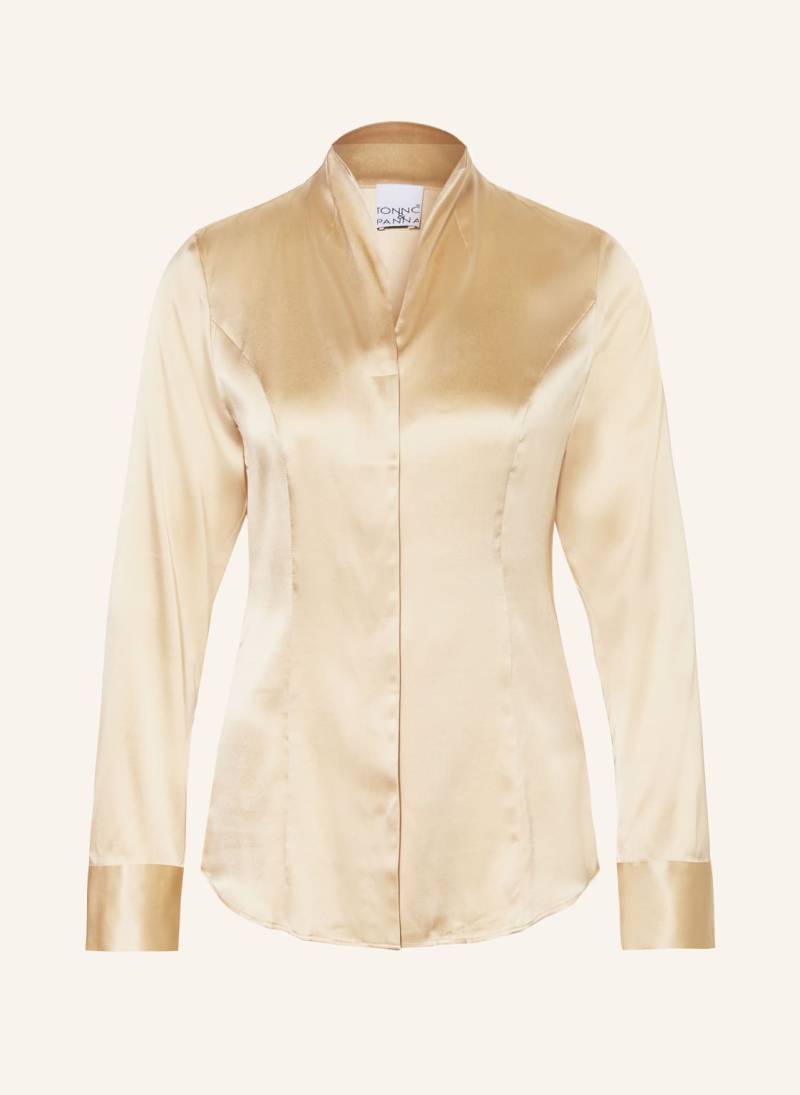 Tonno & Panna Seidenbluse beige von TONNO & PANNA