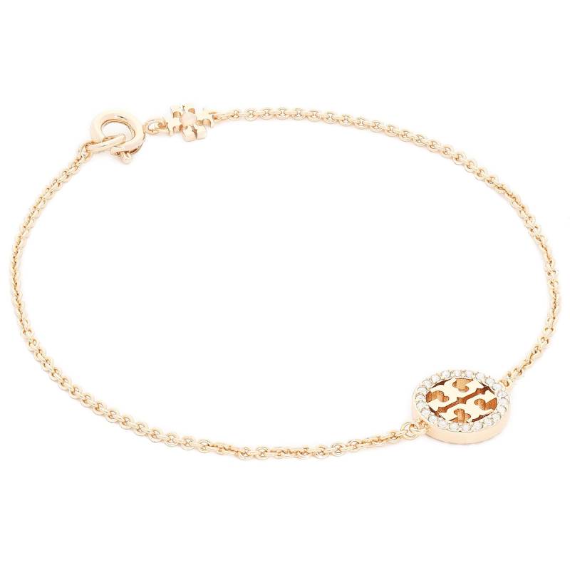 Armband Tory Burch Miller Pave Chain Bracelet Tory 80997 Goldfarben von TORY BURCH