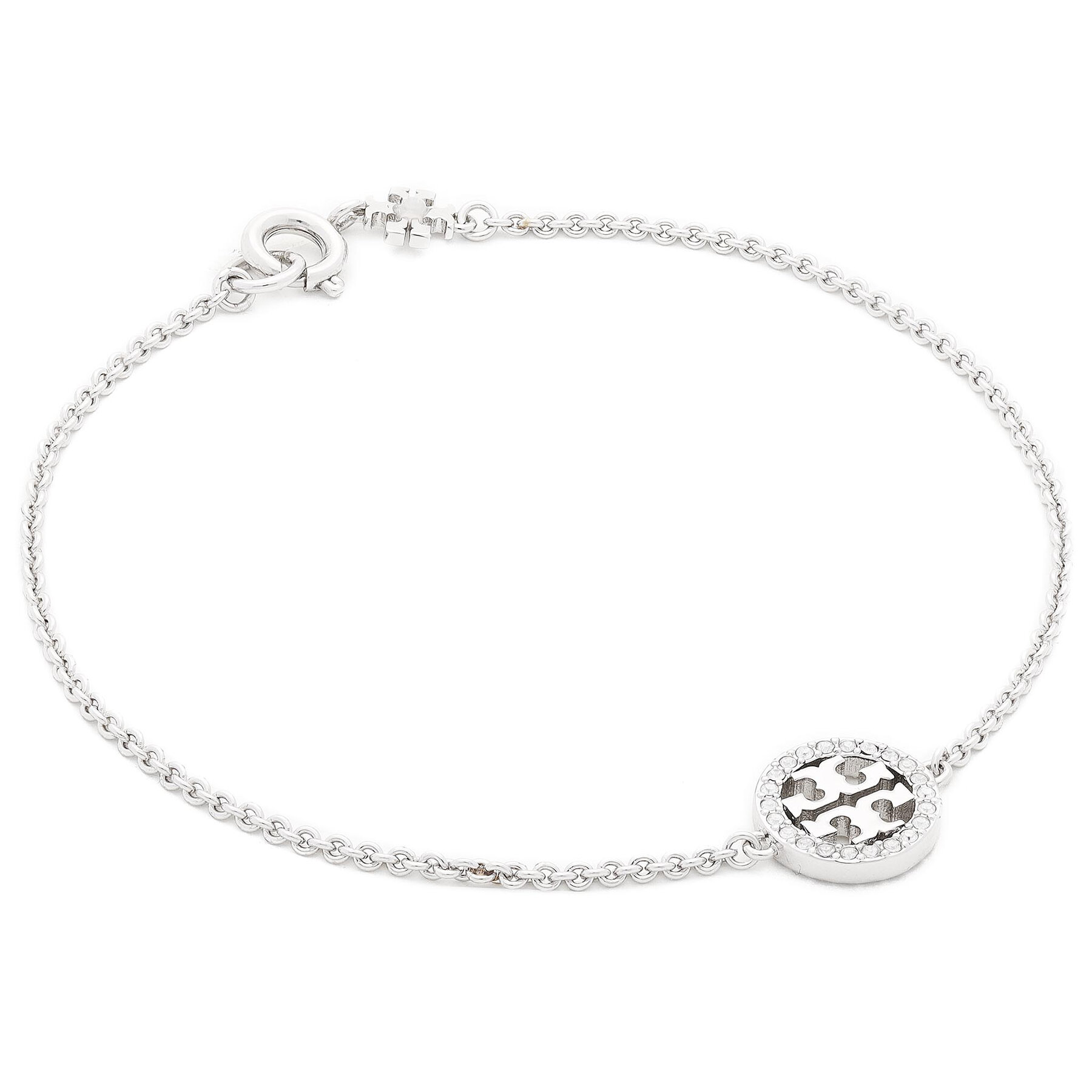 Armband Tory Burch Miller Pave Chain Bracelet Tory 80997 Silberfarben Armband Tory Burch Miller Pave Chain Bracelet Tory 80997 Silberfarben von TORY BURCH