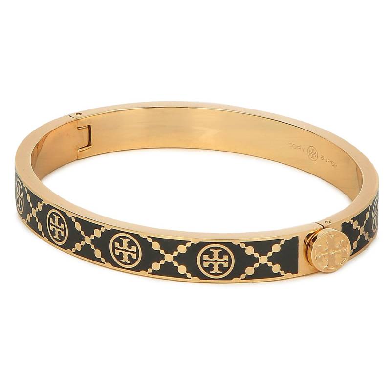 Armband Tory Burch T Monogram Hinge Bracelet 150568 Schwarz von TORY BURCH