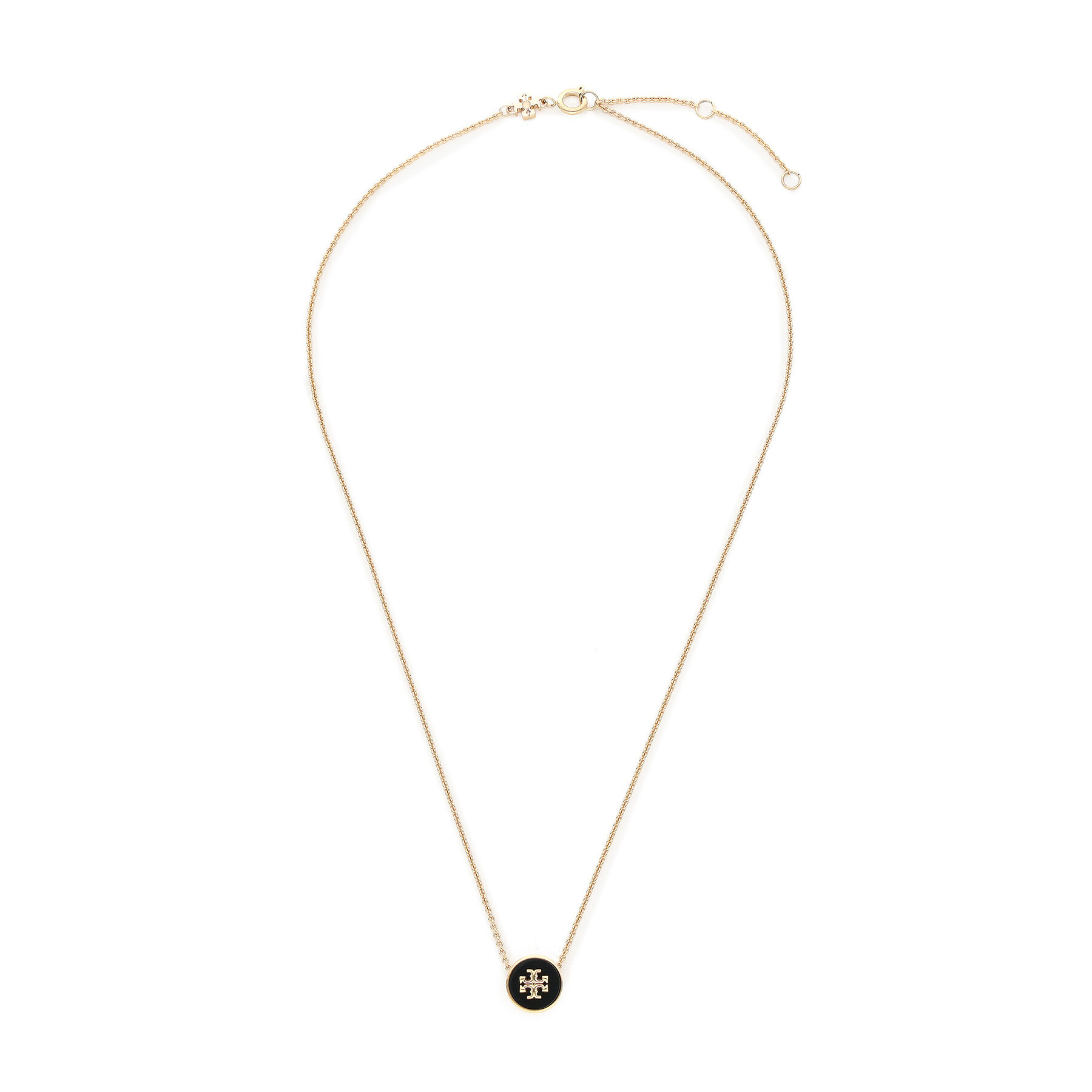 Halskette Tory Burch Kira Enamel Pendant Necklace 90549 Goldfarben Halskette Tory Burch Kira Enamel Pendant Necklace 90549 Goldfarben von TORY BURCH
