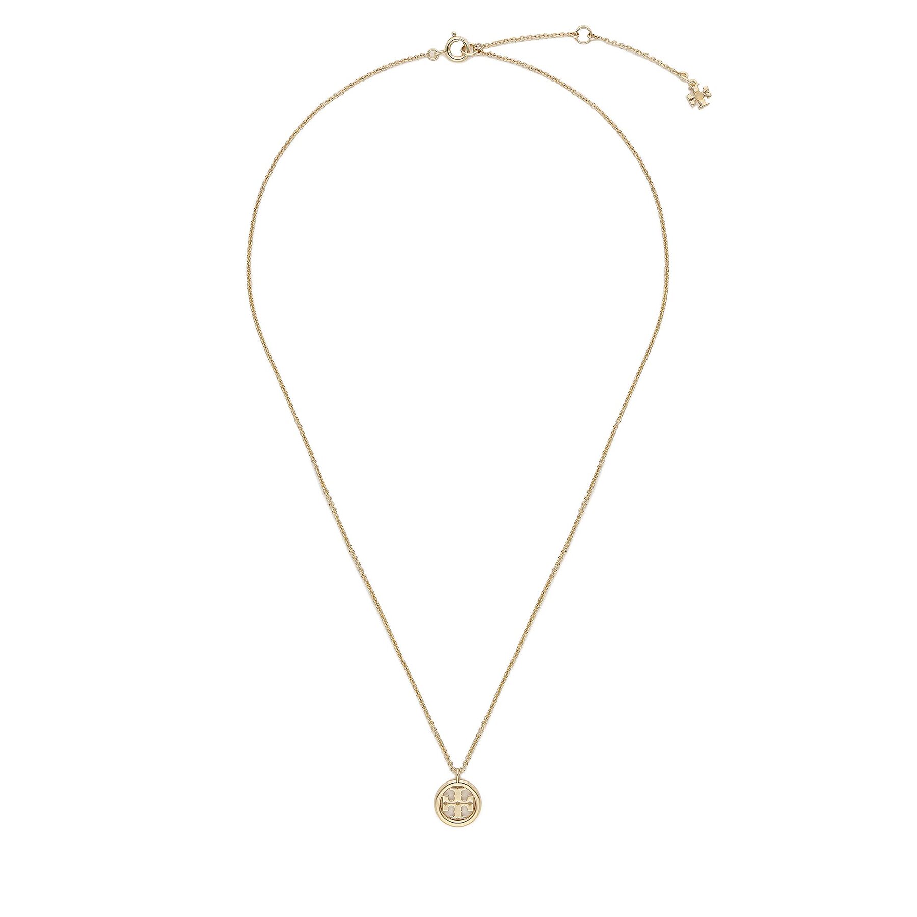 Halskette Tory Burch Miller Pendant Necklace 137185 Goldfarben Halskette Tory Burch Miller Pendant Necklace 137185 Goldfarben von TORY BURCH