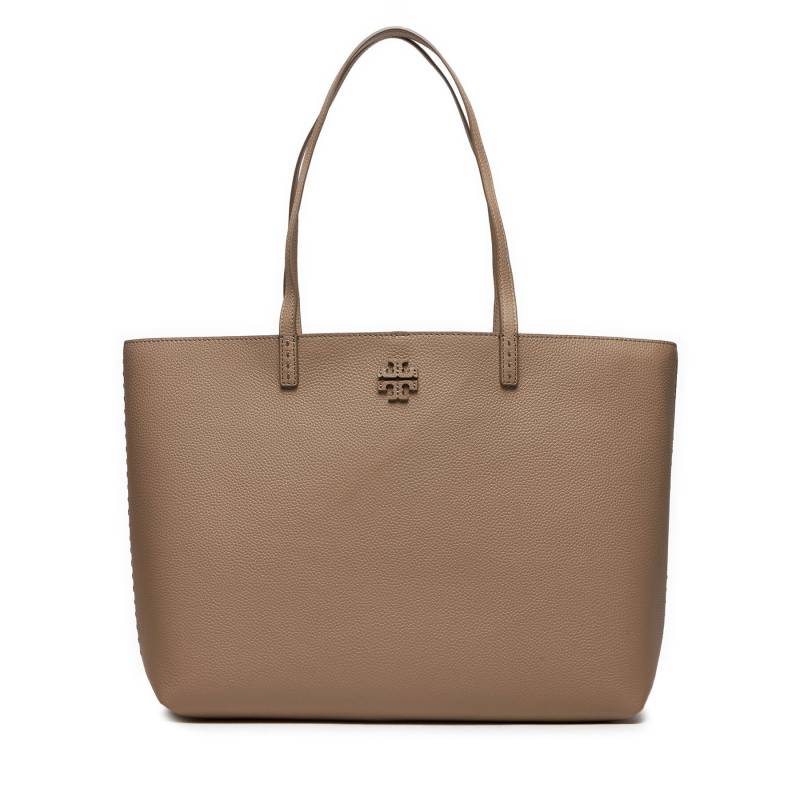 Handtasche Tory Burch Mcgraw Tote 152221 Beige von TORY BURCH