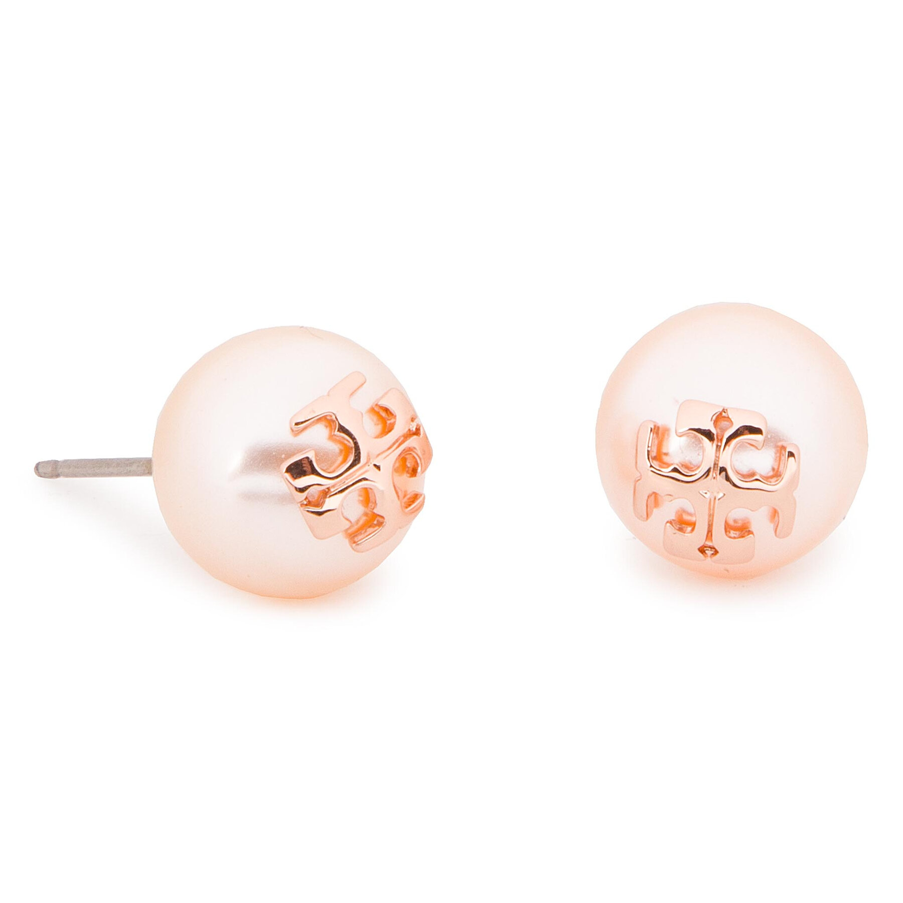 Ohrringe Tory Burch Crystal Pearl Stud Earring 11165514 Goldfarben von TORY BURCH