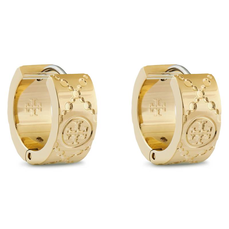 Ohrringe Tory Burch T Monogram Small Hoop Earring 159310 Goldfarben von TORY BURCH