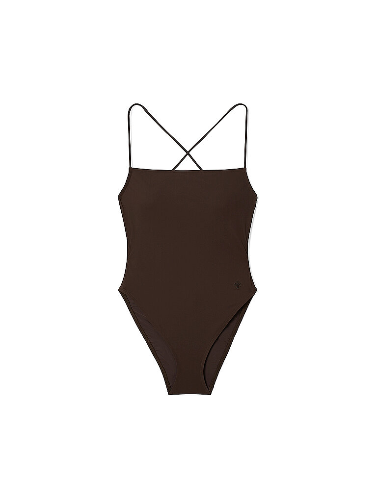 TORY BURCH Badeanzug braun | XL TORY BURCH Badeanzug braun | XL von TORY BURCH