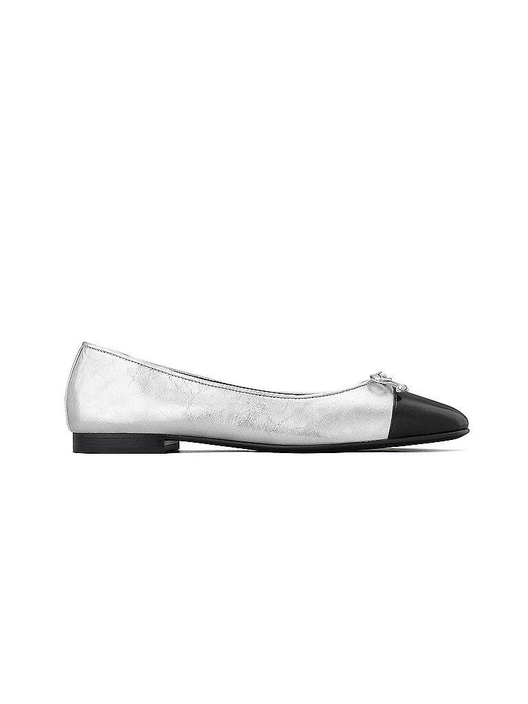 TORY BURCH Ballerina  silber | 36 von TORY BURCH