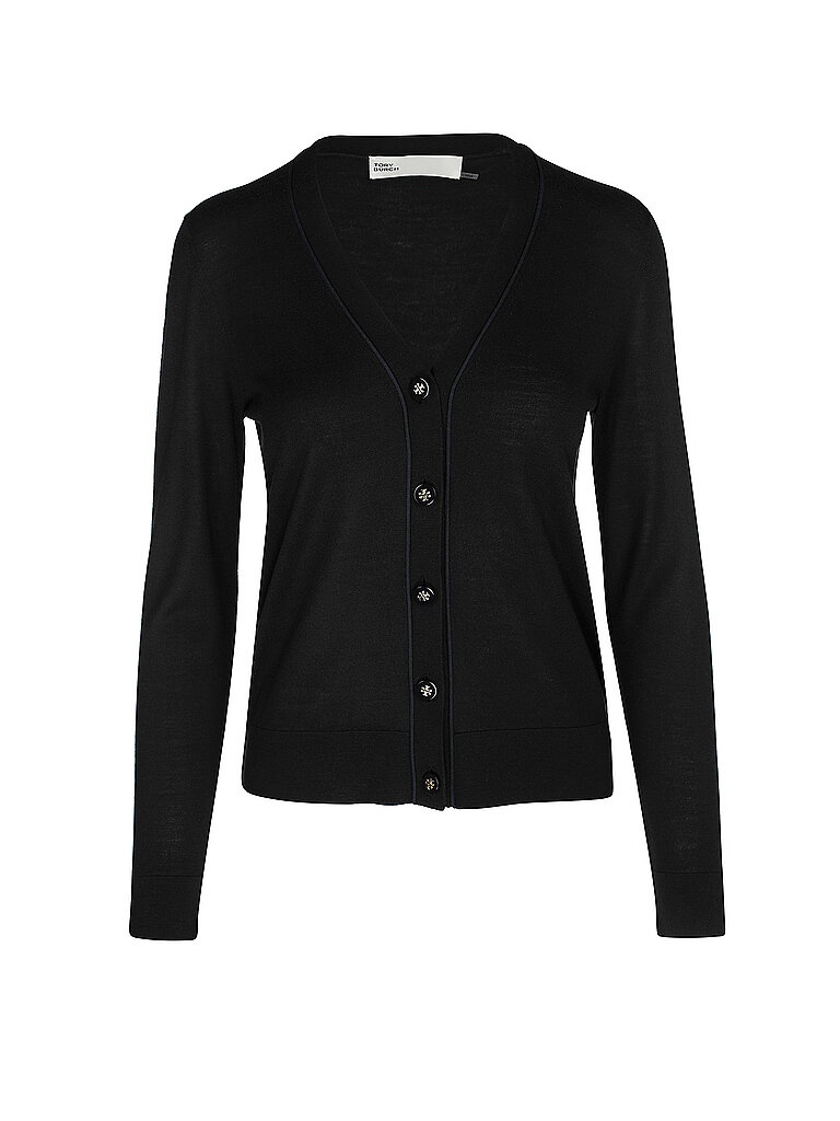 TORY BURCH Cardigan SIMONE schwarz | M TORY BURCH Cardigan SIMONE schwarz | M von TORY BURCH
