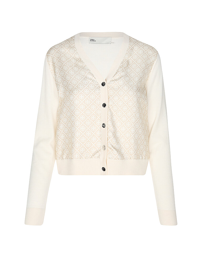 TORY BURCH Cardigan creme | L von TORY BURCH