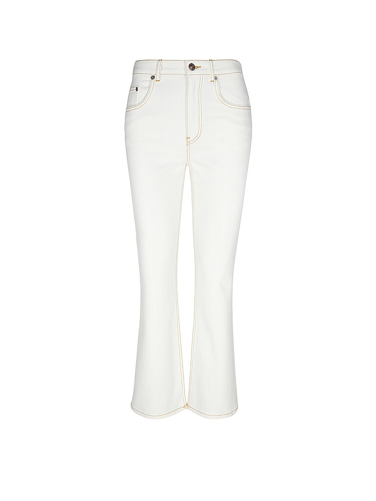 TORY BURCH Jeans Flared Fit weiss | 27 TORY BURCH Jeans Flared Fit weiss | 27 von TORY BURCH