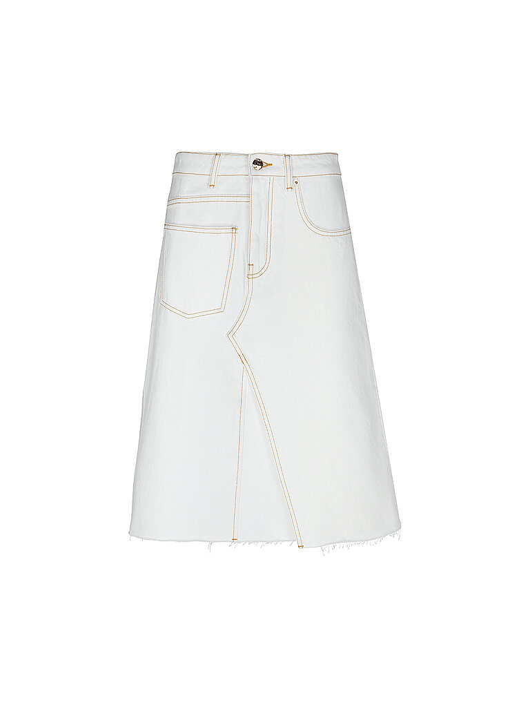 TORY BURCH Jeansrock creme | 36 TORY BURCH Jeansrock creme | 36 von TORY BURCH