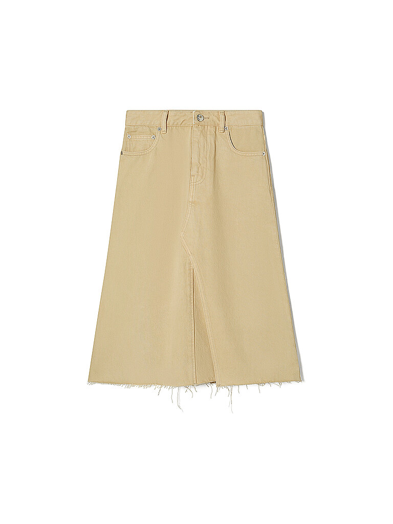 TORY BURCH Jeansrock beige | 40 TORY BURCH Jeansrock beige | 40 von TORY BURCH