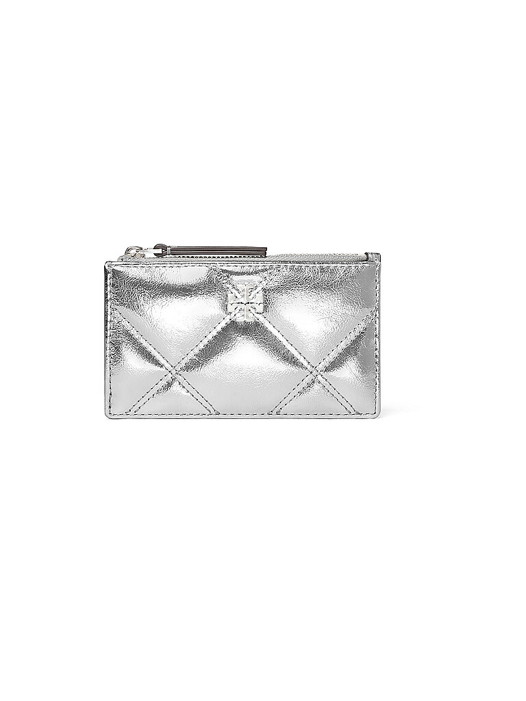 TORY BURCH Kartenetui KIRA silber TORY BURCH Kartenetui KIRA silber von TORY BURCH