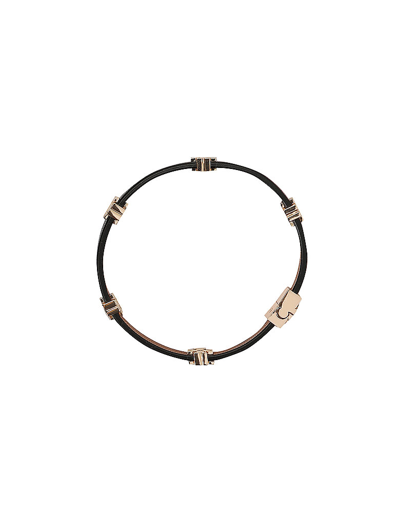 TORY BURCH Lederarmband ELEANOR schwarz | M/L TORY BURCH Lederarmband ELEANOR schwarz | M/L von TORY BURCH