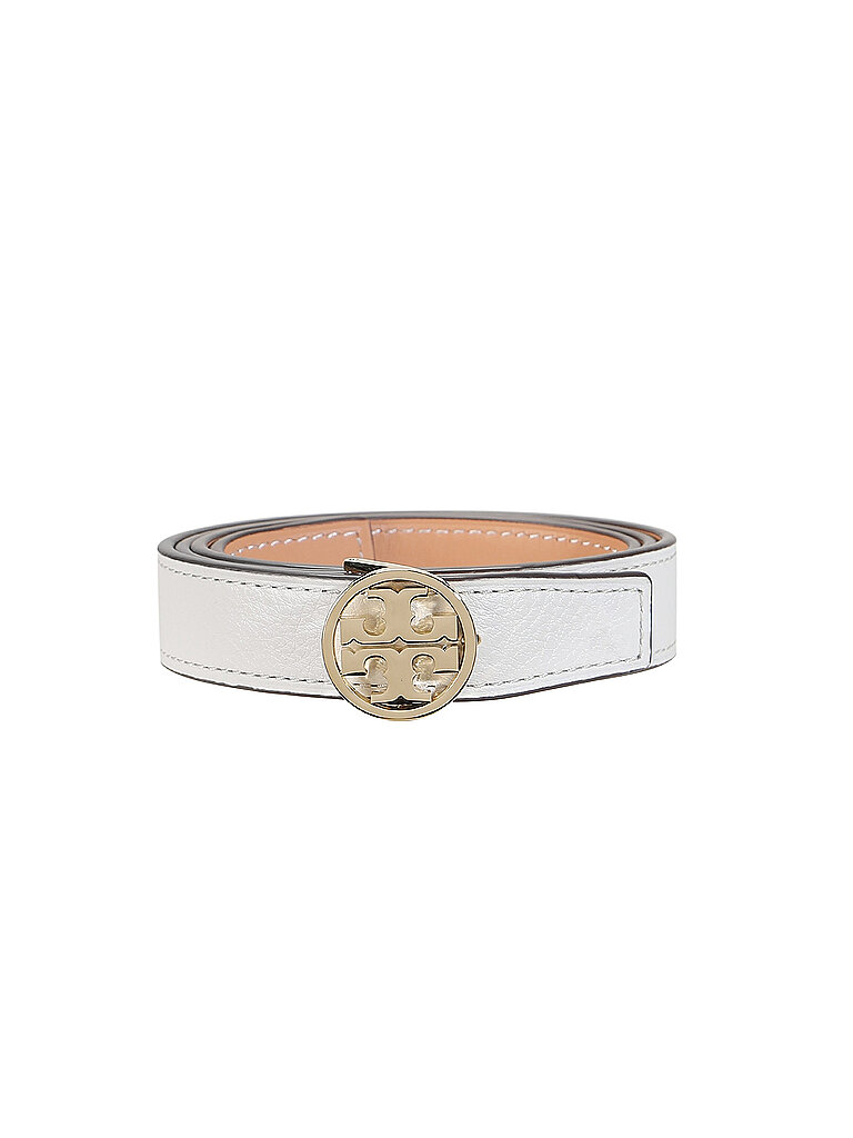 TORY BURCH Ledergürtel creme | L TORY BURCH Ledergürtel creme | L von TORY BURCH