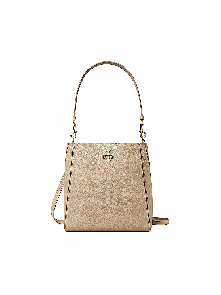 TORY BURCH Ledertasche - Bucket Bag GRAW creme von TORY BURCH