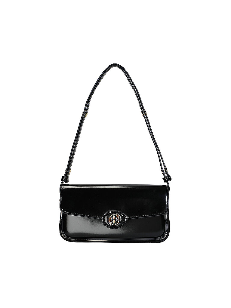 TORY BURCH Ledertasche - Mini Bag ROBINSON SPAZZOLATO schwarz von TORY BURCH