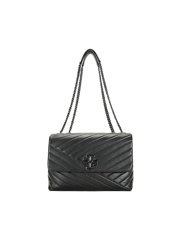 TORY BURCH Ledertasche - Schultertasche CONVERTIBLE SHOLUDER BAG schwarz von TORY BURCH