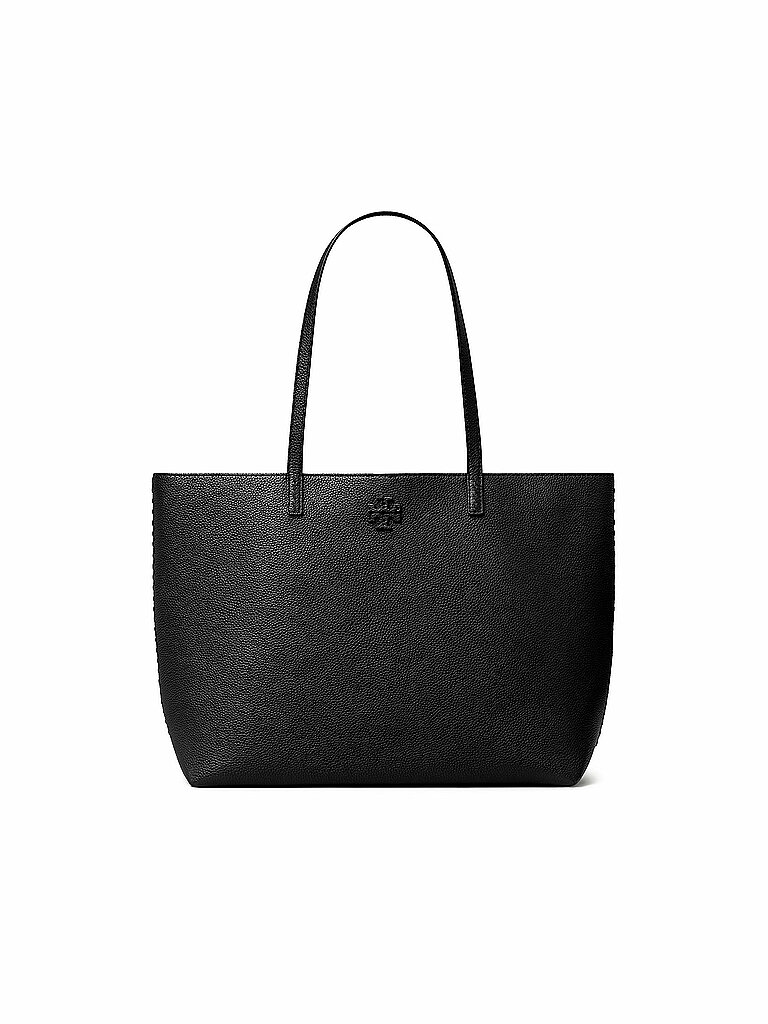 TORY BURCH Ledertasche - Shopper McGRAW TOTE schwarz von TORY BURCH