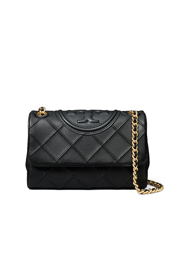 TORY BURCH Ledertasche - Umhängetasche FLEMING schwarz von TORY BURCH