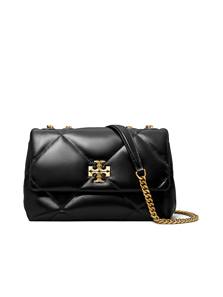 TORY BURCH Ledertasche - Umhängetasche KIRA DIAMOND Small schwarz von TORY BURCH