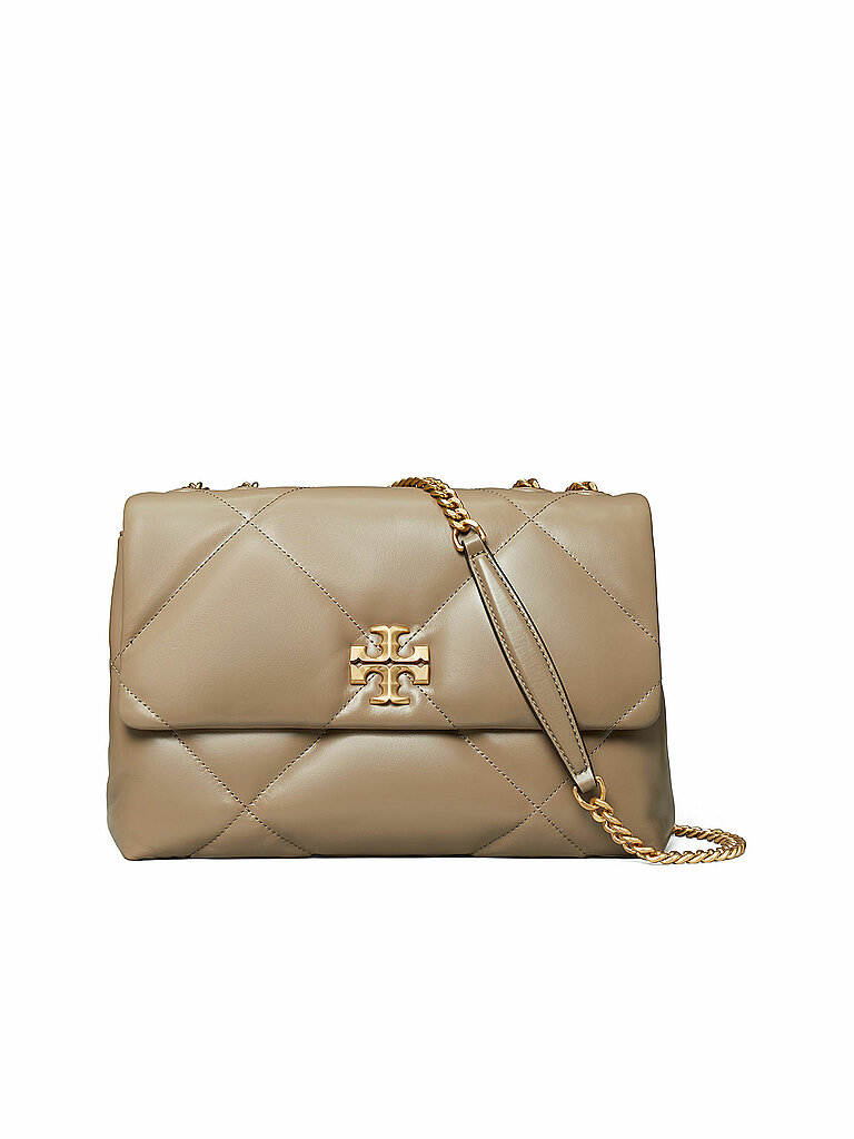 TORY BURCH Ledertasche - Umhängetasche KIRA DIAMOND beige TORY BURCH Ledertasche - Umhängetasche KIRA DIAMOND beige von TORY BURCH
