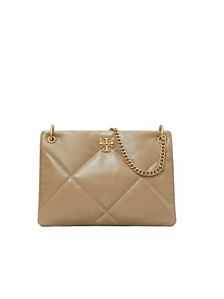 TORY BURCH Ledertasche - Umhängetasche KIRA Small beige von TORY BURCH