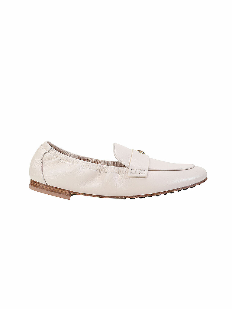 TORY BURCH Schuh Ballet Loafer creme | 36 von TORY BURCH