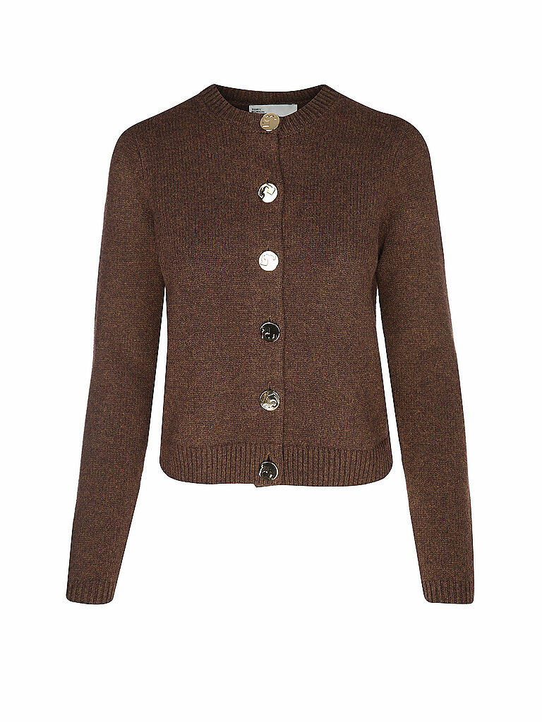 TORY BURCH Strickjacke braun | S TORY BURCH Strickjacke braun | S von TORY BURCH