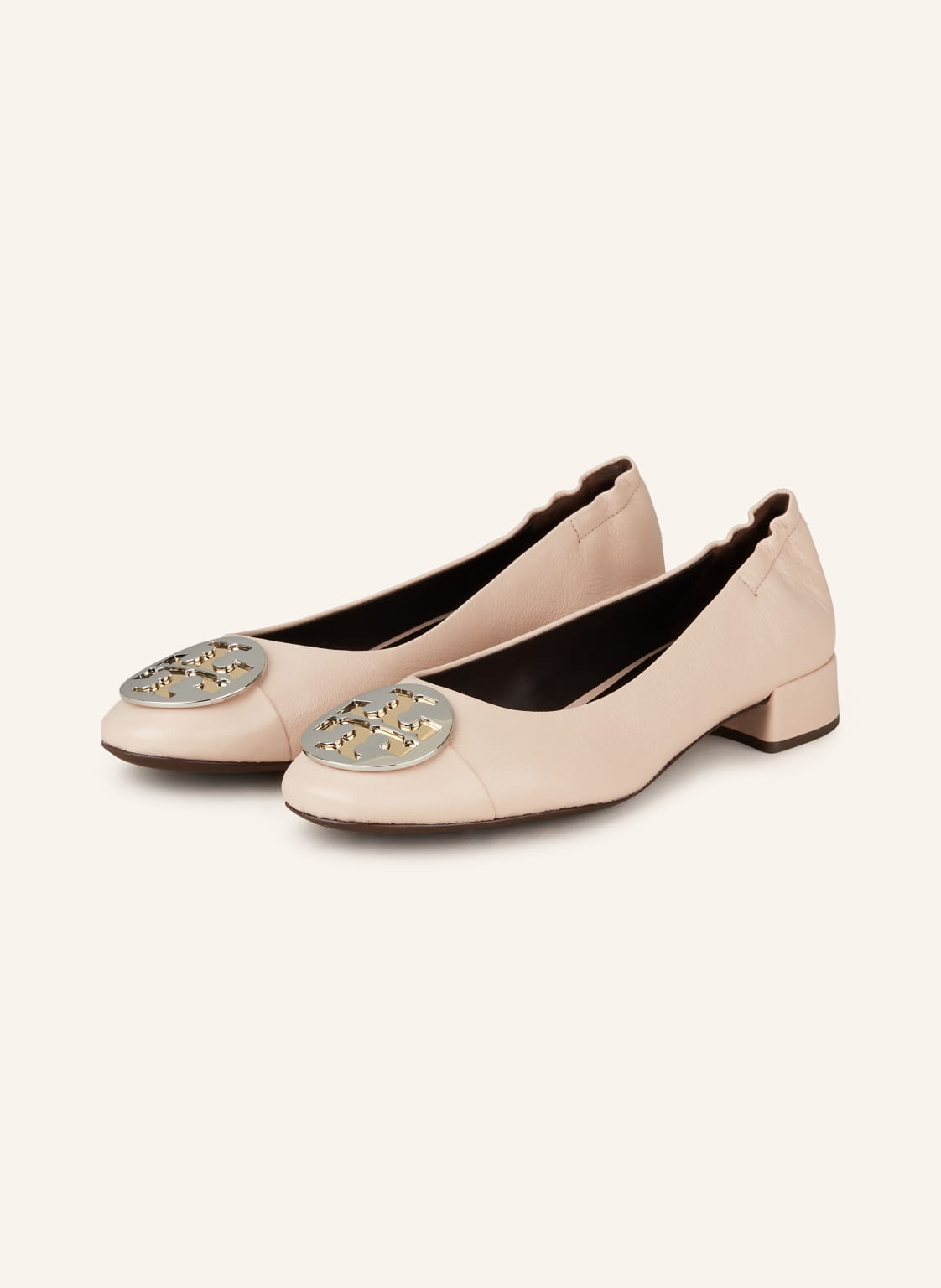 Tory Burch Ballerinas Claire rosa von TORY BURCH