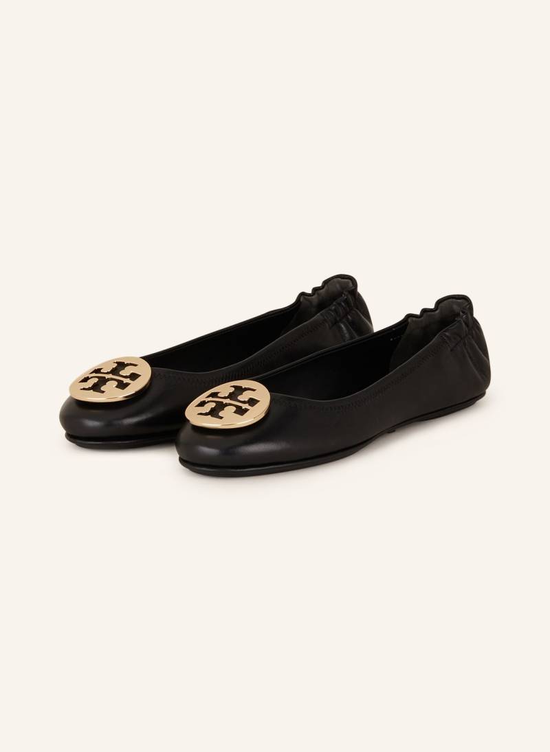 Tory Burch Ballerinas Minnie schwarz von TORY BURCH