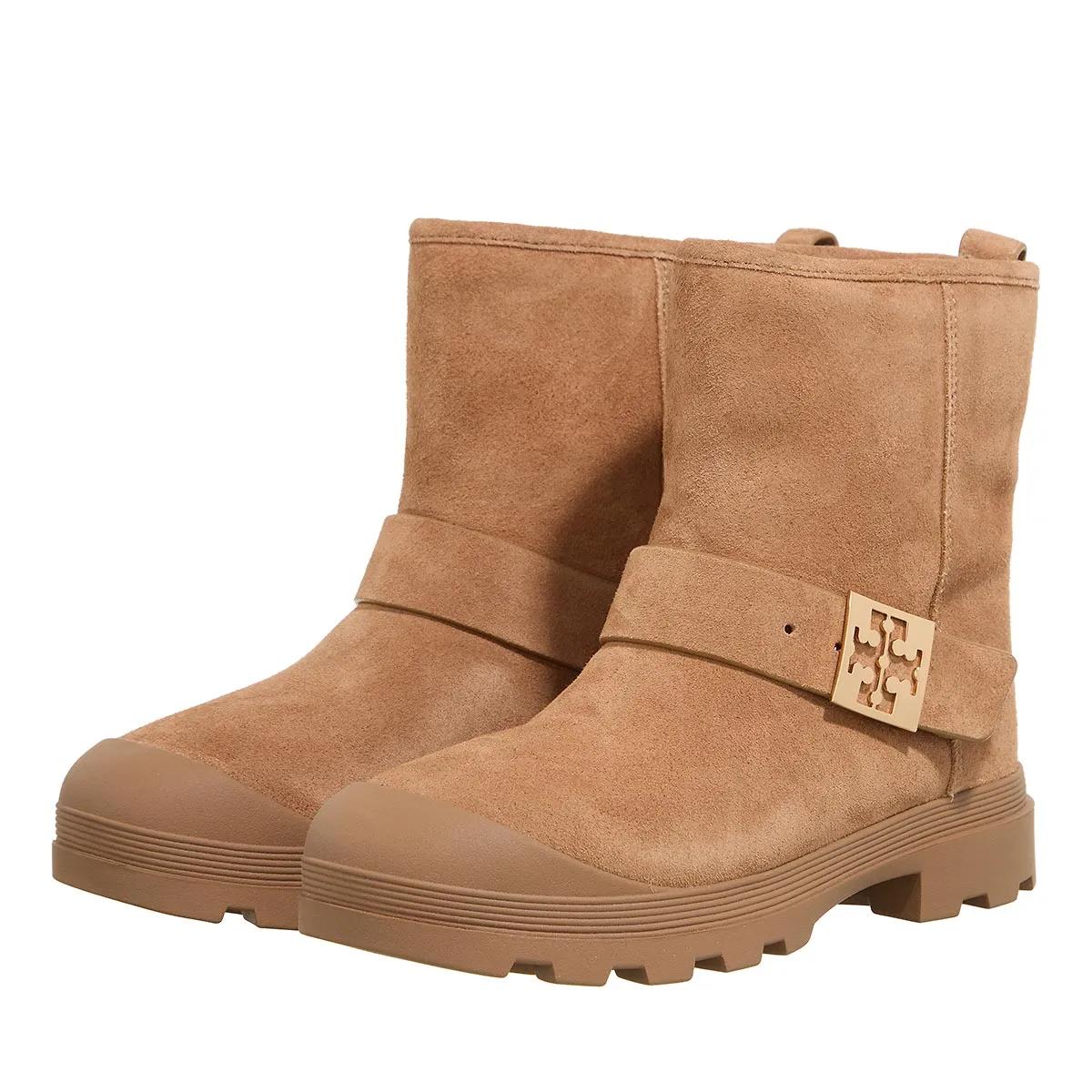 Tory Burch Stiefel & Boots - Mellow Shearling Boot - Gr. 35,5 (EU) - in Braun - für Damen von TORY BURCH