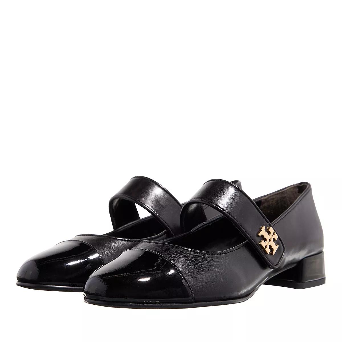 Tory Burch Espadrilles - Cap-Toe Mary Jane Heel Ballet 25Mm - Gr. 36,5 (EU) - in Schwarz - für Damen von TORY BURCH