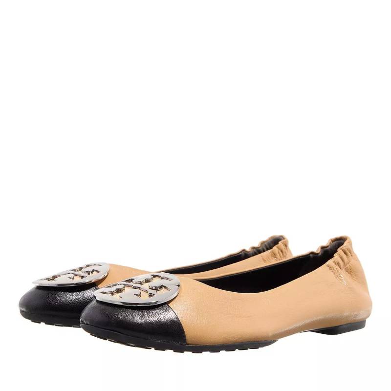 Tory Burch Espadrilles - Claire Cap-Toe Ballet - Gr. 36,5 (EU) - in Beige - für Damen von TORY BURCH