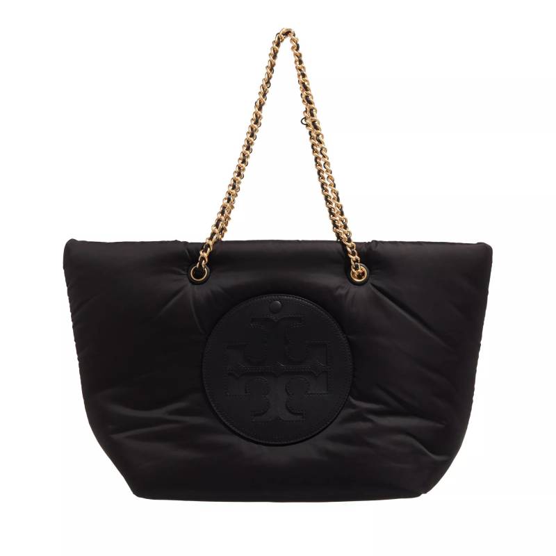 Tory Burch Henkeltasche - Ella Puffy Chain Tote - Gr. unisize - in Schwarz - für Damen von TORY BURCH