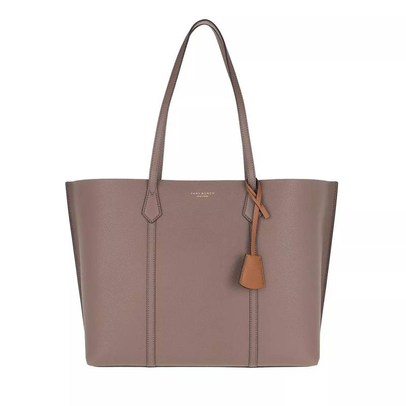 Tory Burch Schultertasche - Perry Triple-Compartment Tote - Gr. unisize - in Braun - für Damen von TORY BURCH