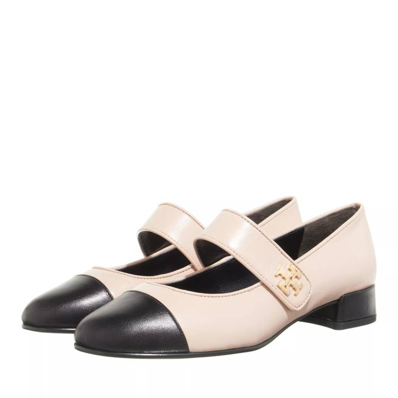 Tory Burch Loafers & Ballerinas - Cap-Toe Mary Jane Heel Ballet 25Mm - Gr. 37,5 (EU) - in Beige - für Damen von TORY BURCH