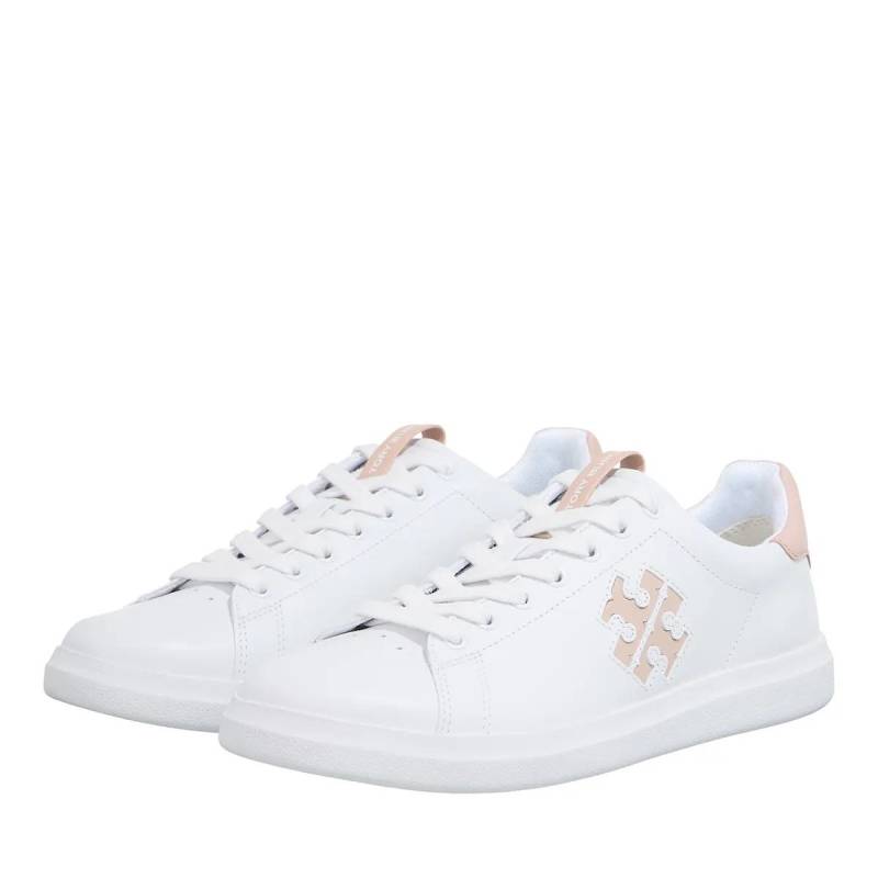 Tory Burch Low-Top Sneaker - Double T Howell Court - Gr. 36 (EU) - in Weiß - für Damen von TORY BURCH