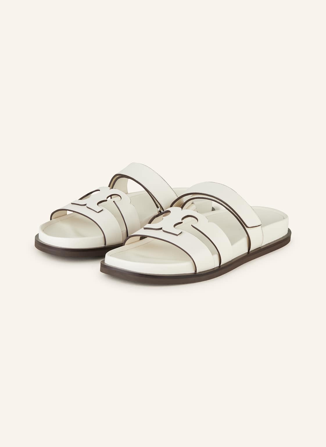 Tory Burch Pantoletten Ines weiss Tory Burch Pantoletten Ines weiss von TORY BURCH