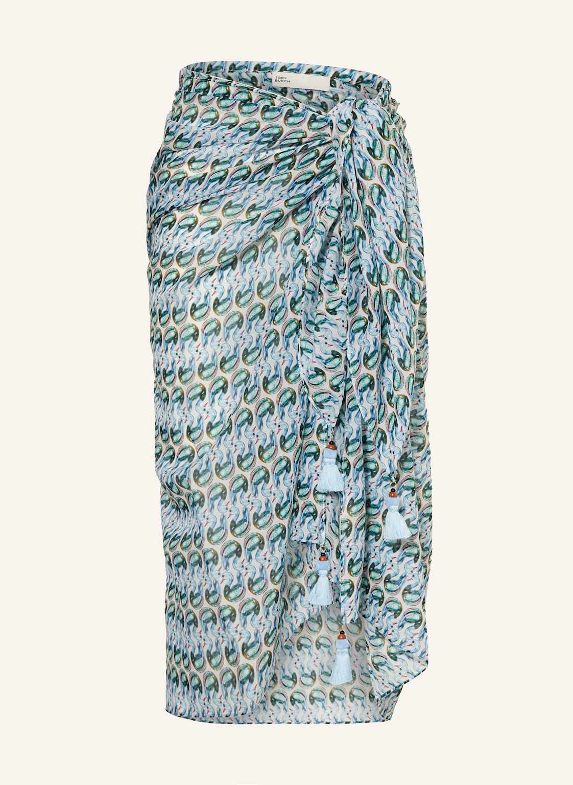 Tory Burch Pareo Mit Seide blau Tory Burch Pareo Mit Seide blau von TORY BURCH