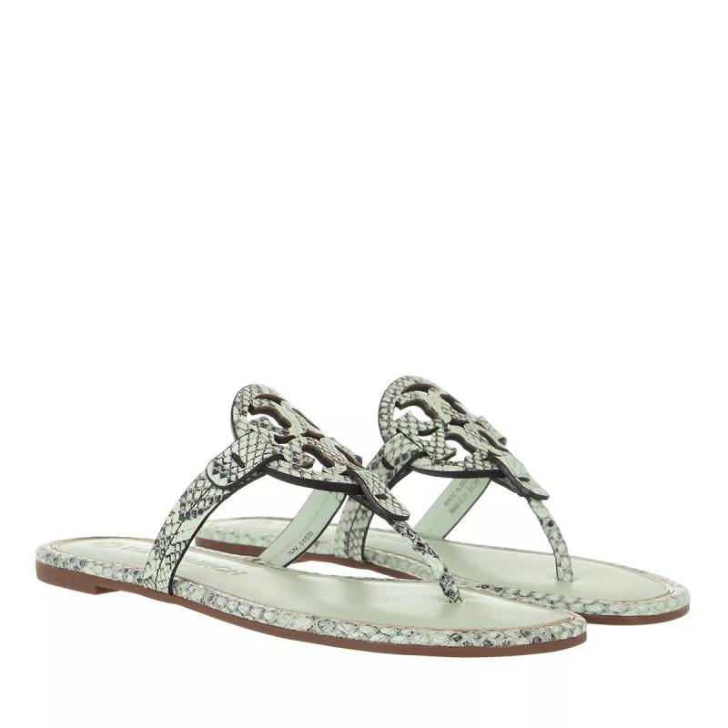 Tory Burch Sandalen - Miller - Gr. 38,5 (EU) - in Grün - für Damen von TORY BURCH